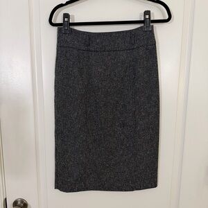 New York & Company Charcoal Pencil Skirt